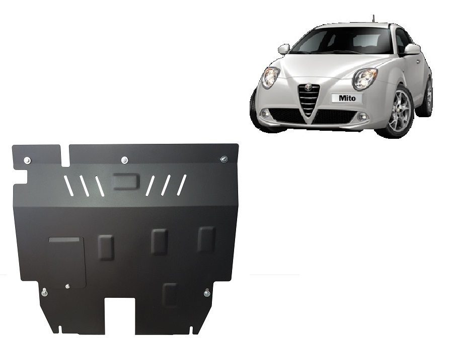 Alfa Romeo Mito (2008-2018) Skid Plate - 2 mm Steel