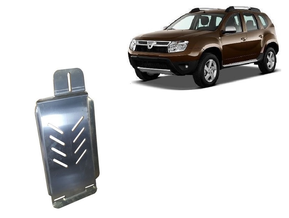 Dacia Duster 4x4 (2014-2024) Differential Skid Plate - 4 mm Aluminum