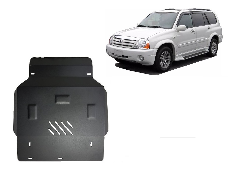 Suzuki Grand Vitara XL-7 (1998-2009) Engine, Radiator Skid Plate - 3 mm Steel