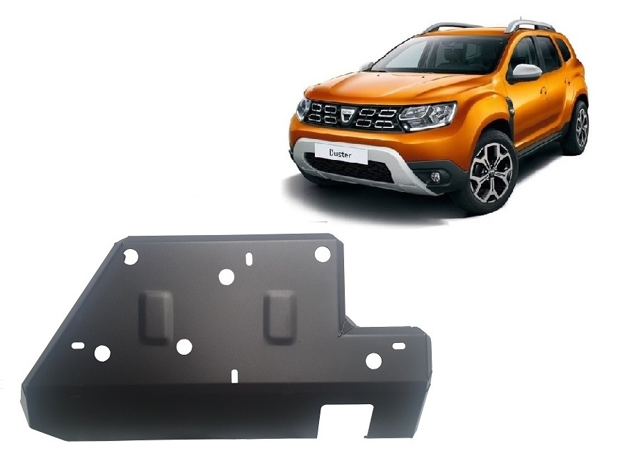 Dacia Duster (2018-2024) AdBlue Tank Skid Plate - 2 mm Steel