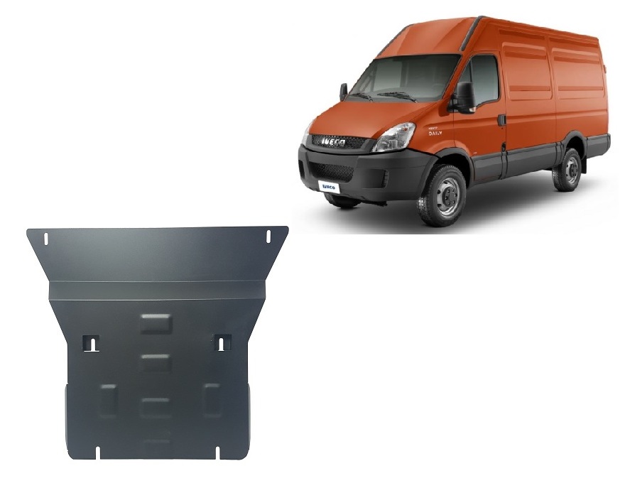 Iveco Daily 4 (2006-2011) Engine, Radiator Skid Plate - 2 mm Steel