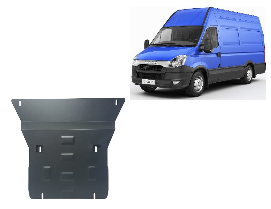 Iveco Daily 5 (2009-2014) Engine, Radiator Skid Plate - 2 mm Steel
