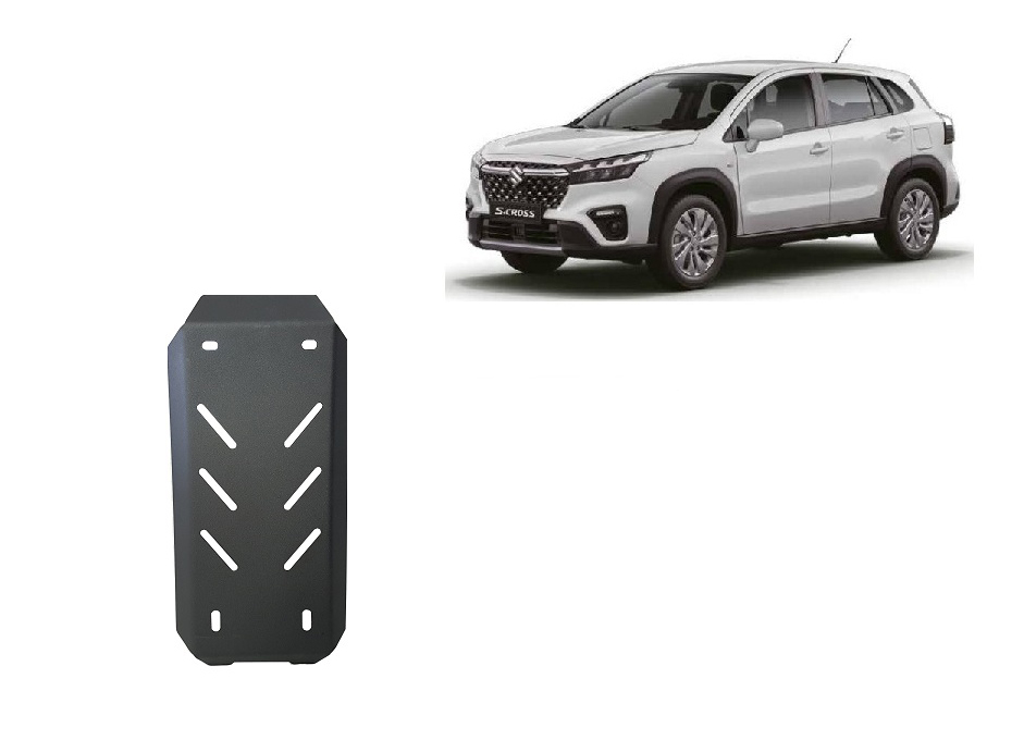 Suzuki S-Cross (2021-2026) Rear Differential Skid Plate - 3 mm Steel