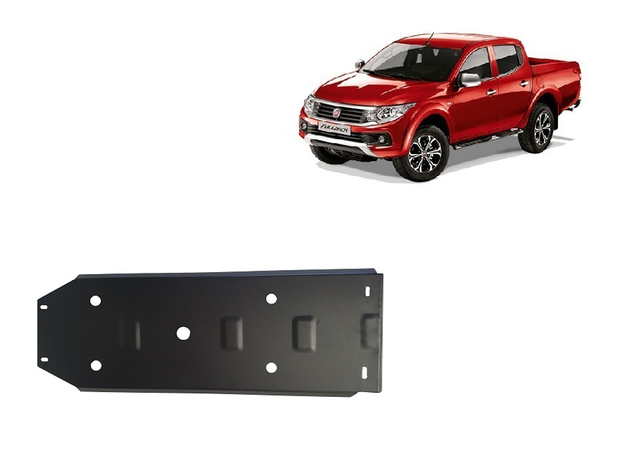 Fiat Fullback (2016-2019) Fuel Tank Skid Plate - 2 mm Steel