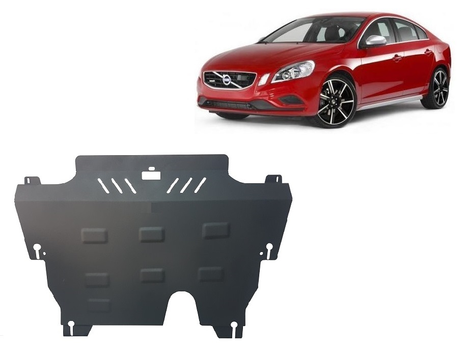 Volvo S60 (2010-2018) Engine, Gearbox Skid Plate - 2 mm Steel