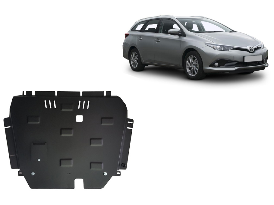 Toyota Auris (2012-2018) Engine, Gearbox, Radiator Skid Plate - 2 mm Steel