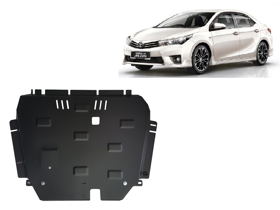 Toyota Corolla (2013-2018) Engine Skid Plate - 2 mm Steel