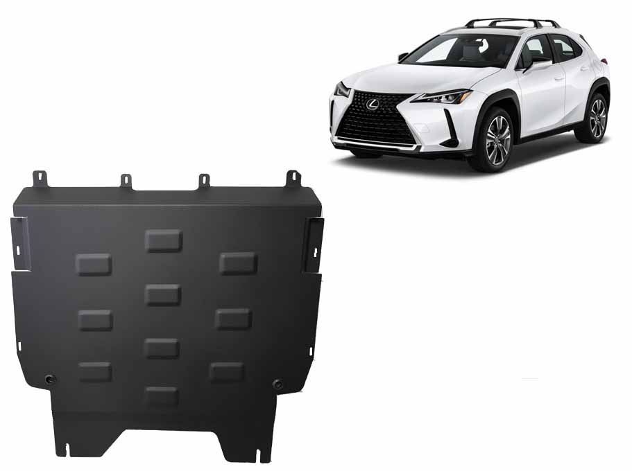 Lexus UX (2019-2026) Engine, Gearbox, Radiator Skid Plate - 2 mm Steel