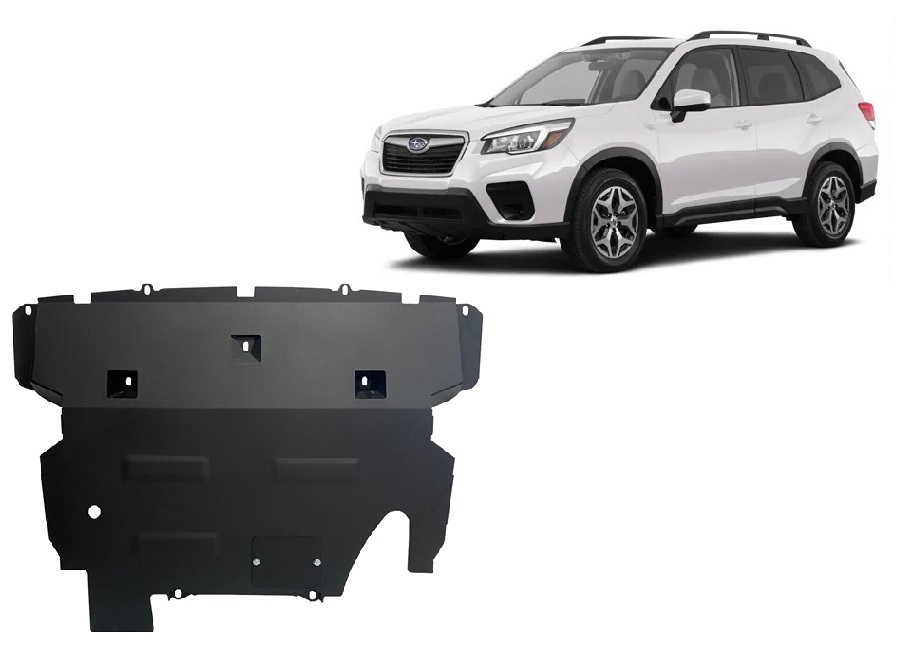 Subaru Forester 5 (2018-2026) Engine, Radiator Skid Plate - 2 mm Steel