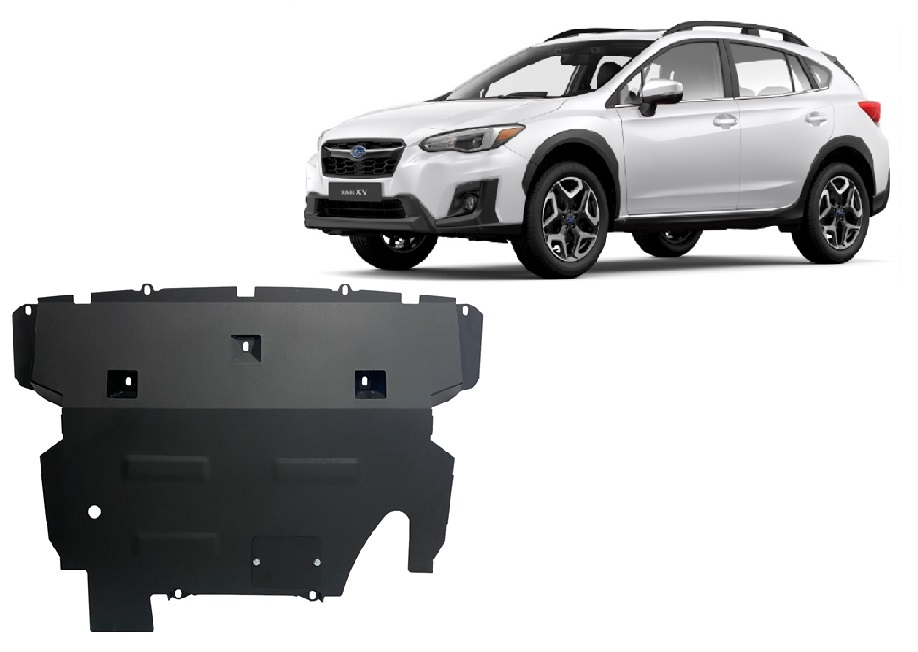 Subaru XV (2018-2022) Engine, Radiator Skid Plate - 2 mm Steel