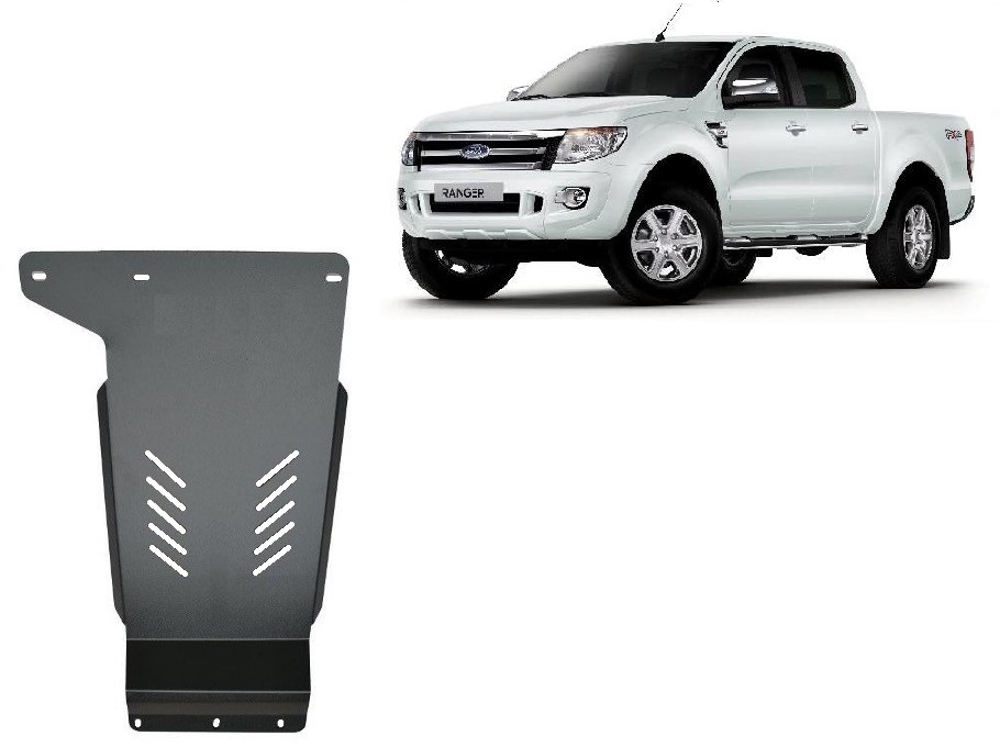 Ford Ranger (2011-2020) Gearbox Skid Plate - 3 mm Steel