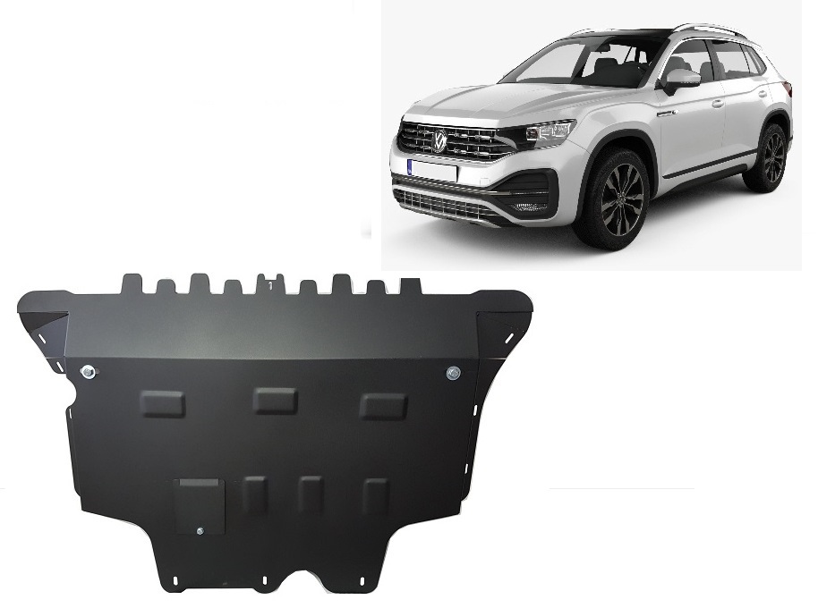 VW Tayron (2018-2026) Engine, Gearbox Skid Plate - 2 mm Steel