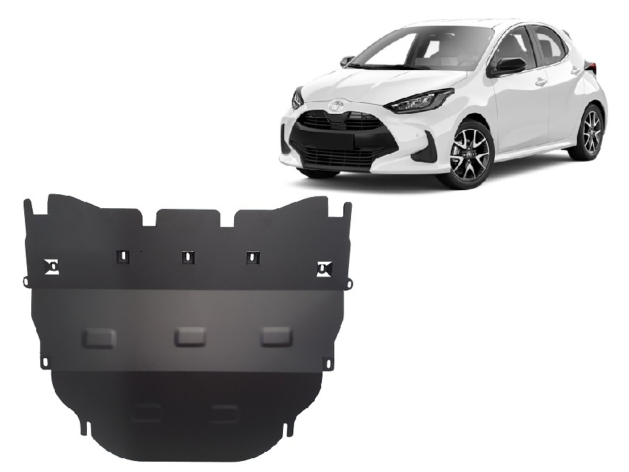 Toyota Yaris XP210 (2021-2026) Engine, Gearbox, Radiator Skid Plate - 2 mm Steel