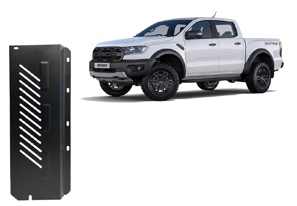 Ford Ranger Raptor (2020-2023) DPF Skid Plate - 2 mm Steel