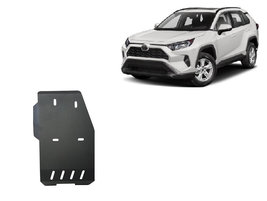 Toyota RAV4 (2018-2026) Rear Differential Skid Plate - 3 mm Steel