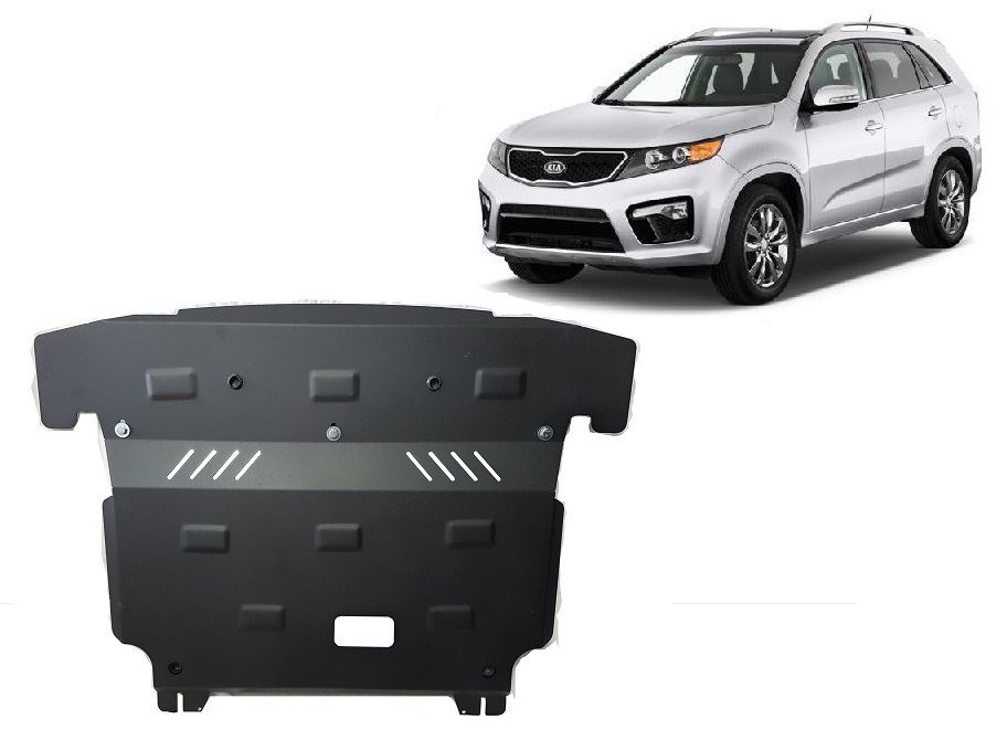 Kia Sorento XM (2012-2020) Engine, Gearbox Skid Plate - 2 mm Steel