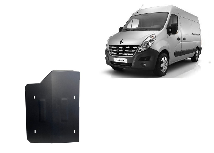 Renault Master 3 - Model 1 (2016-2024) AdBlue Tank Skid Plate - 2 mm Steel