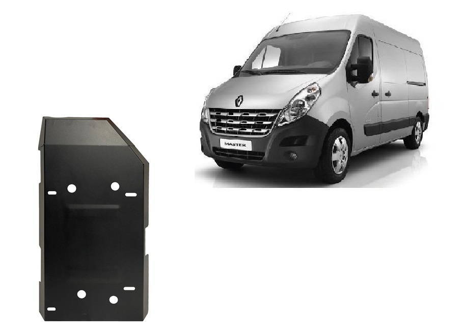 Renault Master 3 - Model 3 (2016-2024) AdBlue Tank Skid Plate - 2 mm Steel