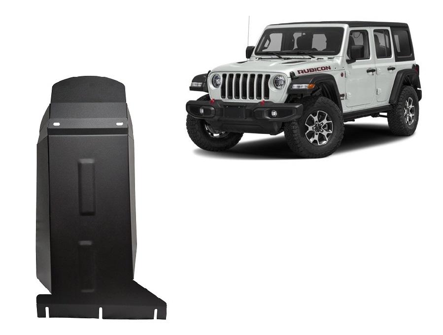 Jeep Wrangler - JL (2017-2026) Engine Skid Plate - 2 mm Steel