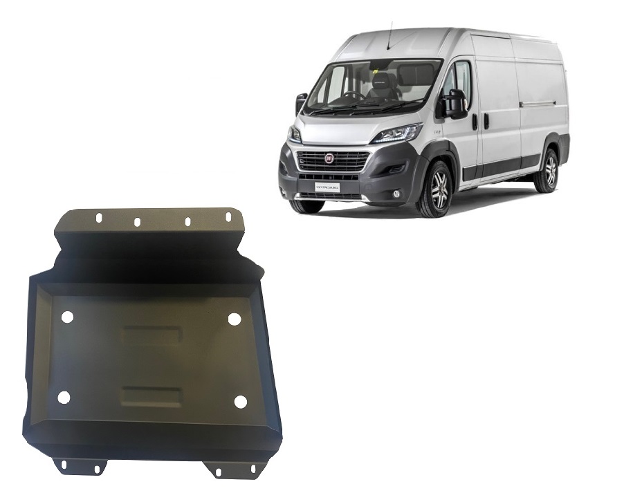 Fiat Ducato (2018-2026) Fuel Tank Skid Plate - 2 mm Steel