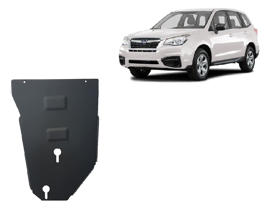Subaru Forester 4 (2014-2018) Manual Gearbox Skid Plate - 2 mm Steel