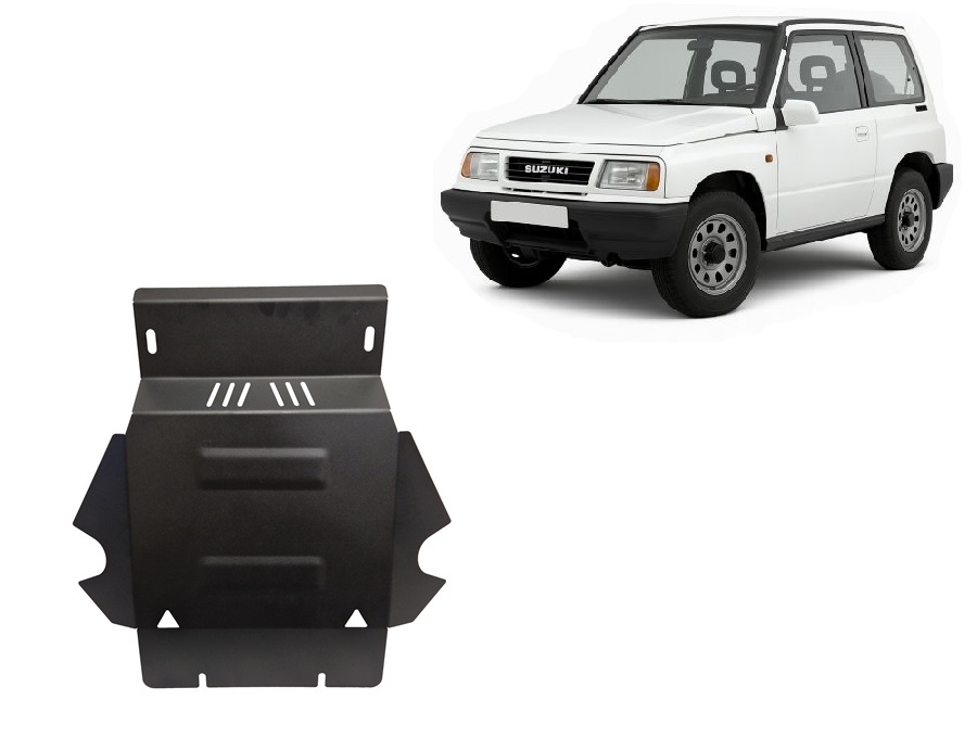 Suzuki Vitara 2.0 (1988-1999) Engine, Radiator Skid Plate - 2 mm Steel