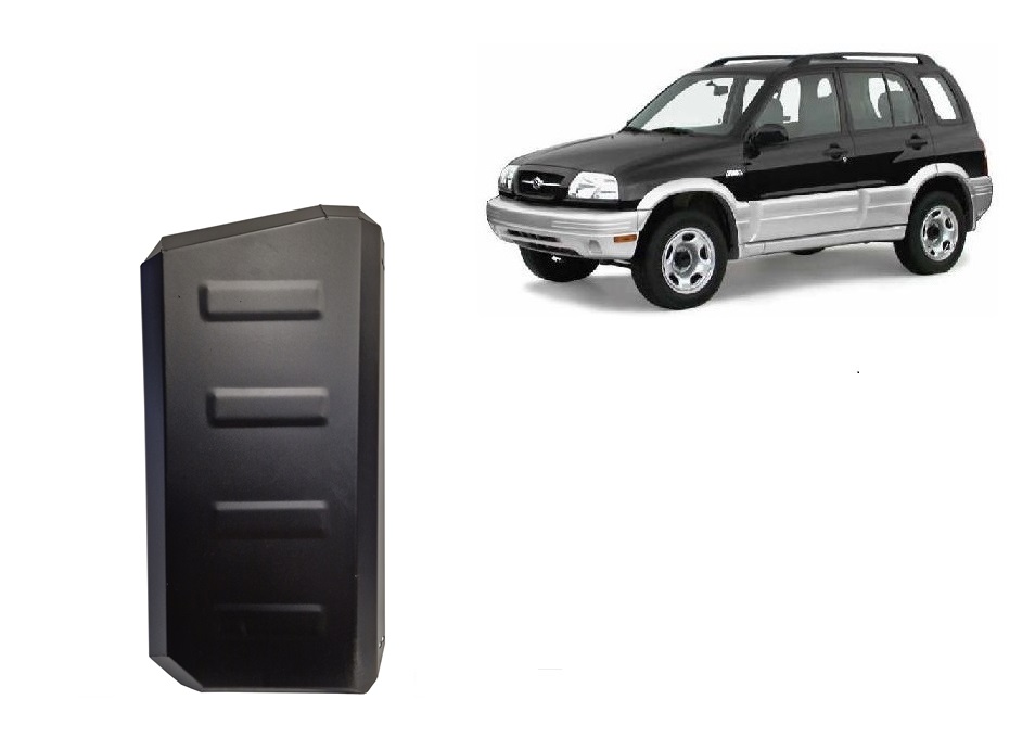 Suzuki Grand Vitara (1999-2005) Fuel Tank Skid Plate - 2 mm Steel