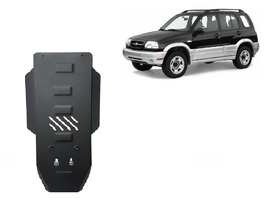 Suzuki Grand Vitara (1999-2005) Gearbox Skid Plate - 3 mm Steel