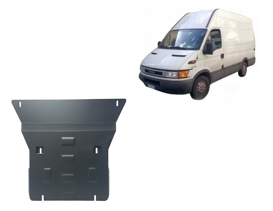 Iveco Daily 3 (1999-2006) Engine, Radiator Skid Plate - 2 mm Steel