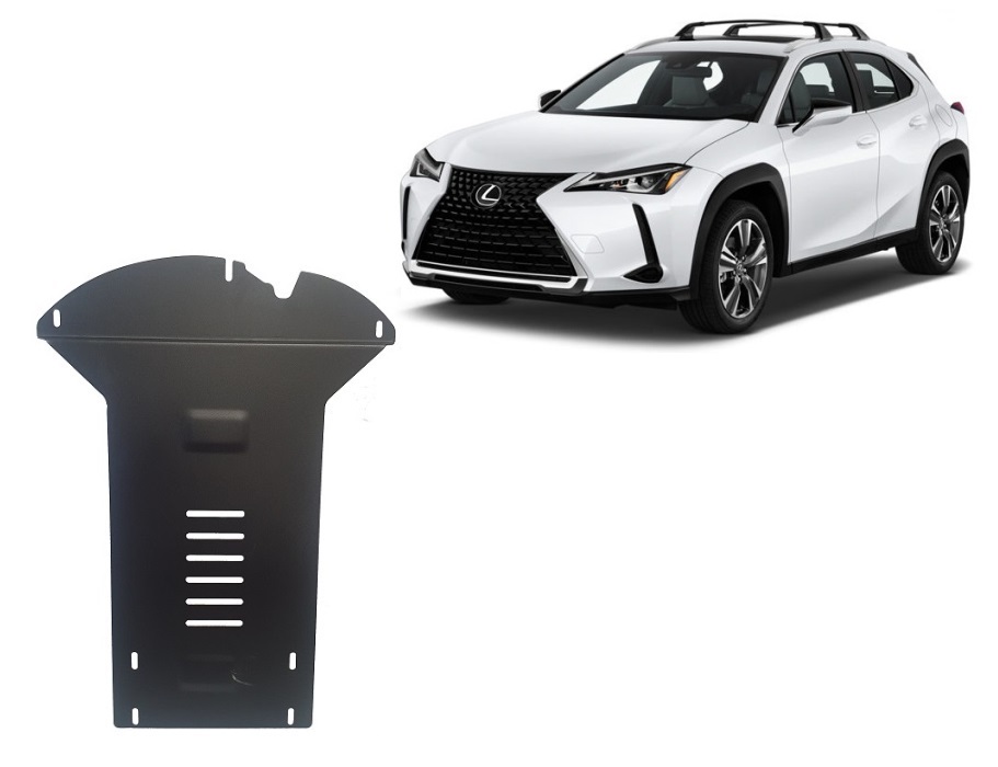 Lexus UX (2019-2026) Catalytic Converter Skid Plate - 2 mm Steel