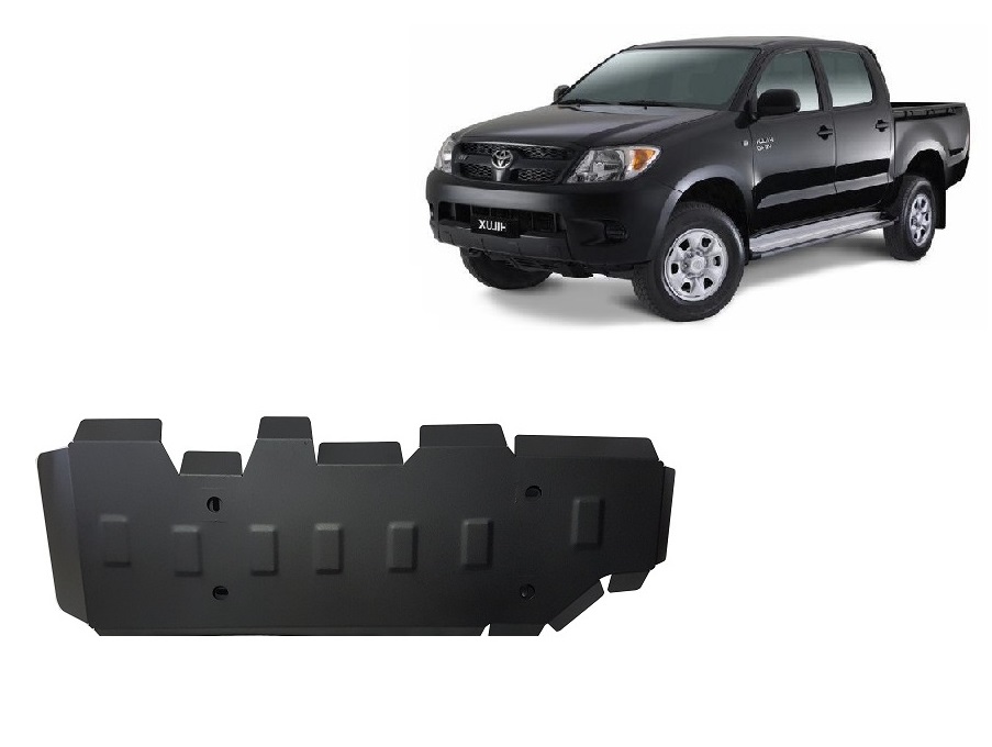 Toyota Hilux (2004-2015) Fuel Tank Skid Plate - 2 mm Steel