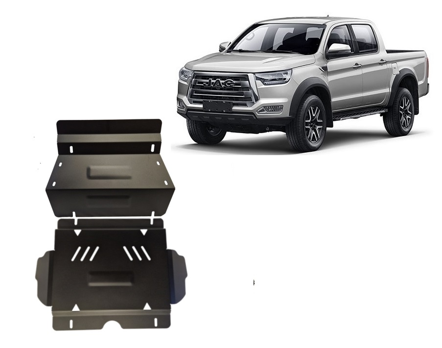 Jac T8 (2018-2026) Engine, Radiator Skid Plate - 2.5 mm Steel