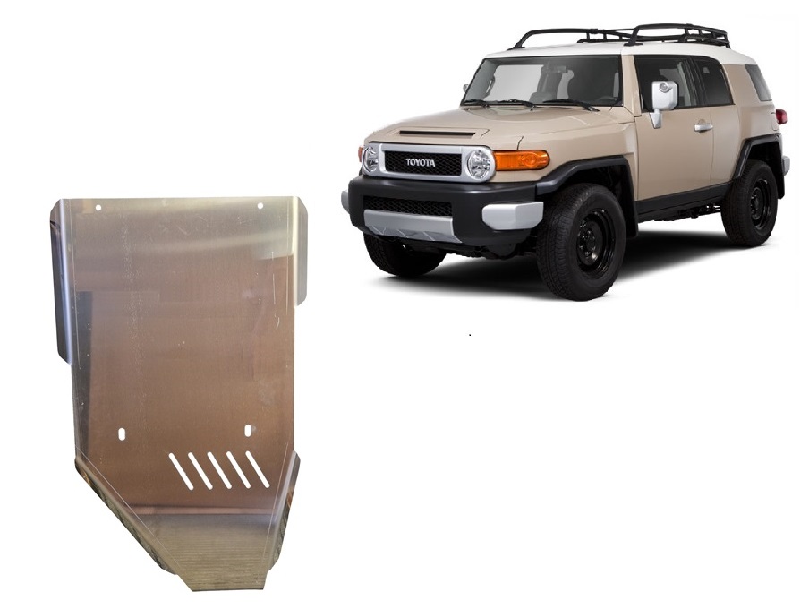 Toyota FJ Cruiser (2006-2018) Gearbox Skid Plate - 4 mm Aluminum