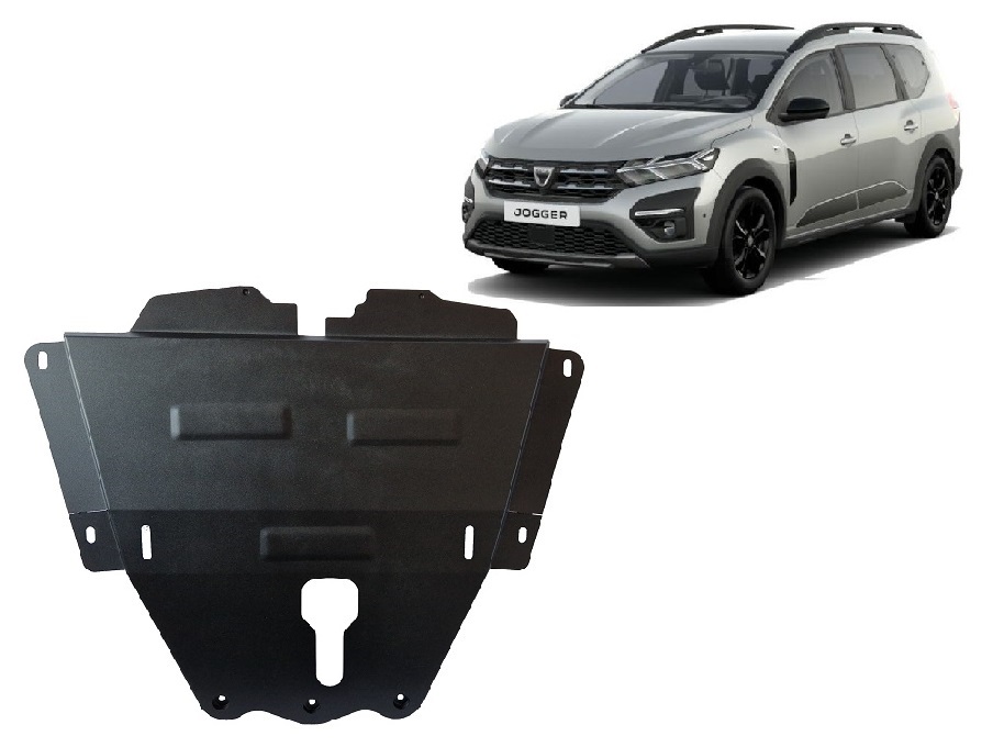 Dacia Jogger (2021-2026) Engine, Gearbox Skid Plate - 2 mm Steel