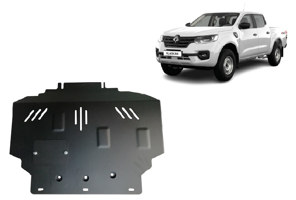 Renault Alaskan (2017-2026) Engine Skid Plate - 2.5 mm Steel