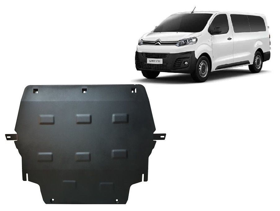 Citroen Jumpy (2016-2026) Engine, Gearbox, Radiator Skid Plate - 2 mm Steel