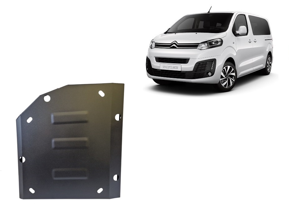Steel AdBlue tank plate Citroen Spacetourer (2020-2026) Fuel Tank Adblue Skid Plate - 2 mm Steel