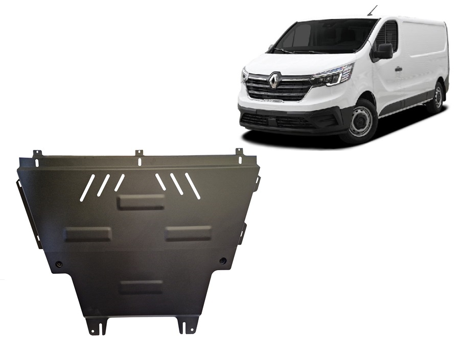 Nissan NV300 (2022-2026) Engine, Gearbox, Radiator Skid Plate - 2 mm Steel
