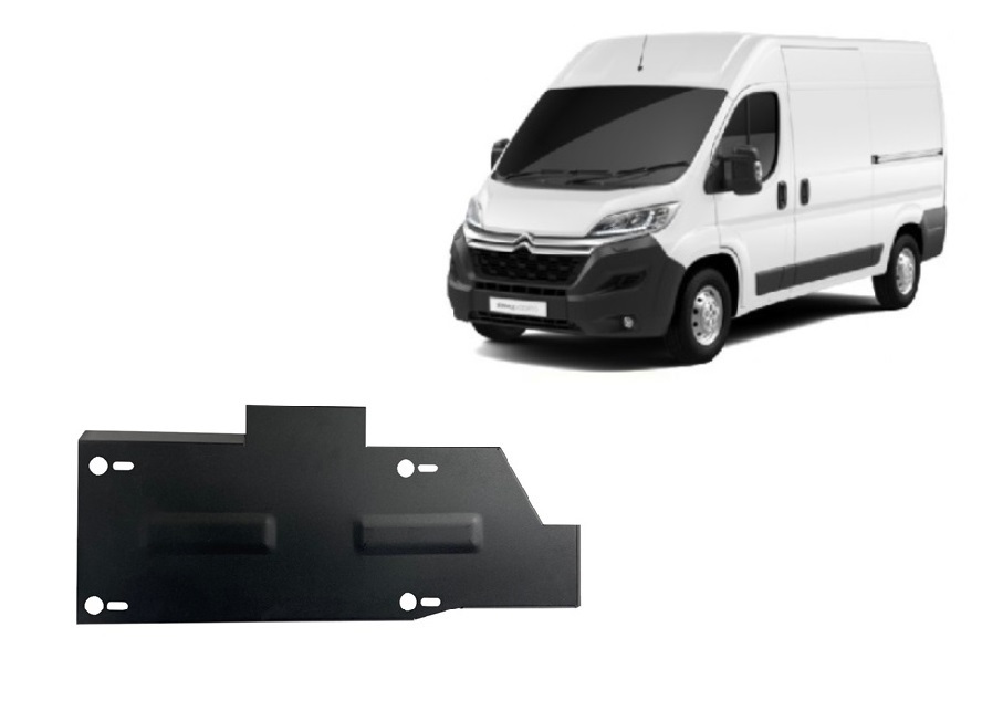 Steel AdBlue tank plate Citroen Jumper (2016-2026) Fuel Tank Adblue Skid Plate - 2 mm Steel