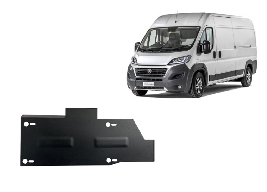 Steel AdBlue tank plate Fiat Ducato (2018-2026) Fuel Tank Adblue Skid Plate - 2 mm Steel