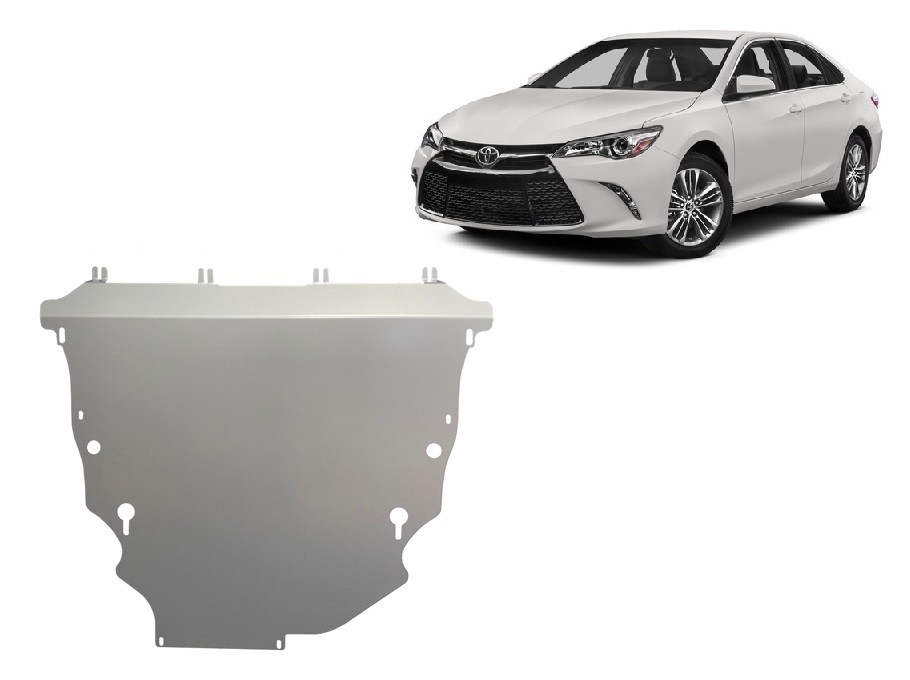 Toyota Camry (2018-2026) Engine, Front Bumper, Gearbox, Radiator Skid Plate - 4 mm Aluminum