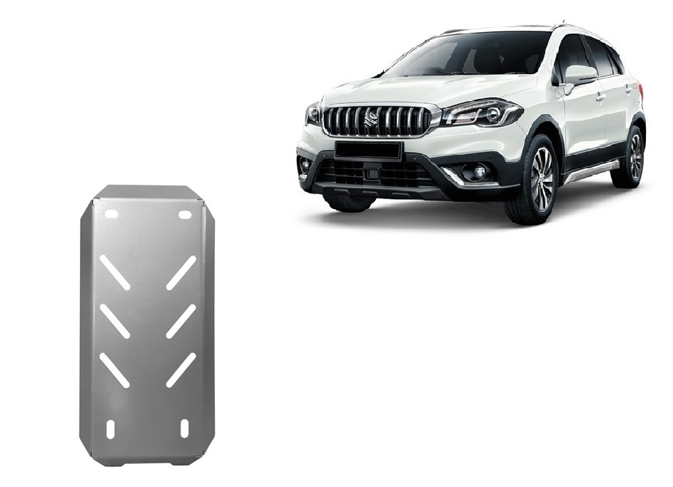 Suzuki SX4 (2013-2023) Rear Differential Skid Plate - 3 mm Aluminum