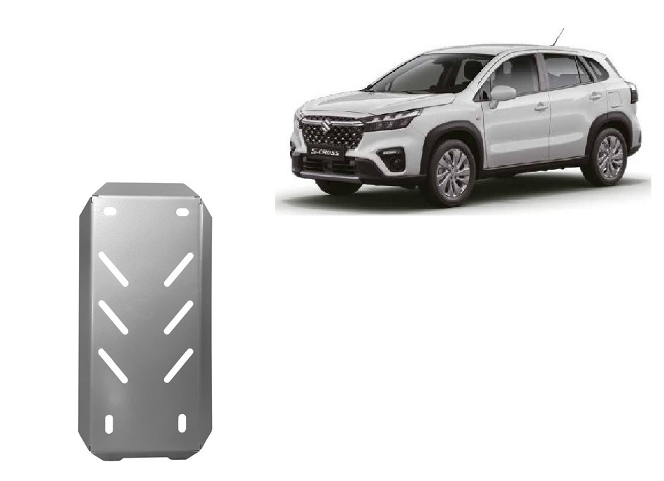 Suzuki S-Cross (2013-2023) Rear Differential Skid Plate - 3 mm Aluminum