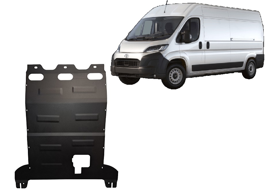 Toyota Proace Max (2024-2026) Engine, Gearbox, Radiator Skid Plate - 2.5 mm Steel