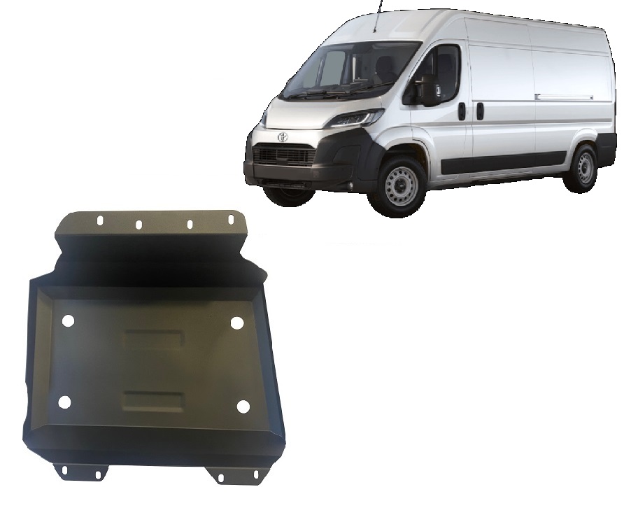 Toyota Proace Max (2024-2026) Fuel Tank Skid Plate - 2 mm Steel