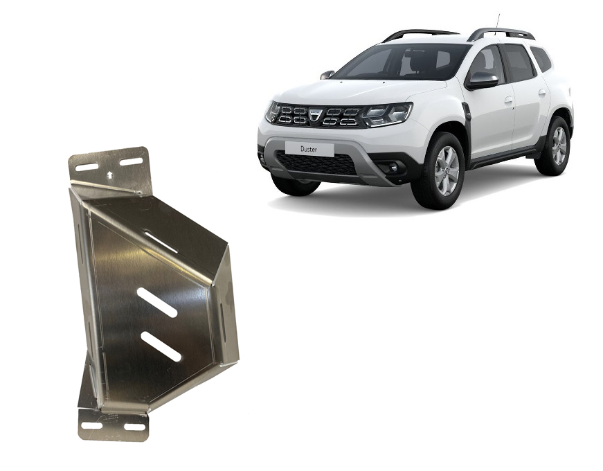 Dacia Duster (2021-2024) Egr Valve Skid Plate - 4 mm Aluminum