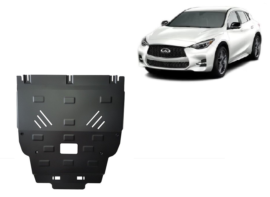 Infiniti Q30 (2016-2019) Engine, Gearbox Skid Plate - 2 mm Steel
