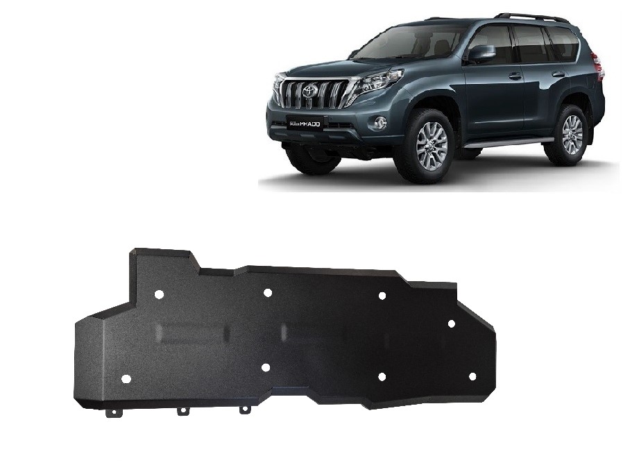 Toyota Land Cruiser J150 (2009-2023) Fuel Tank Skid Plate - 2 mm Steel