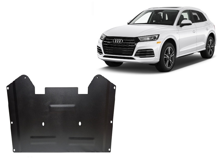 Audi Q5 (2017-2025) Transfer Case Skid Plate - 2 mm Steel