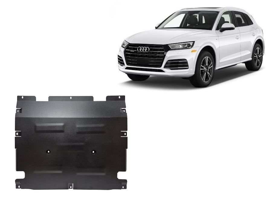 Audi Q5 (2017-2025) Engine, Radiator Skid Plate - 2 mm Steel